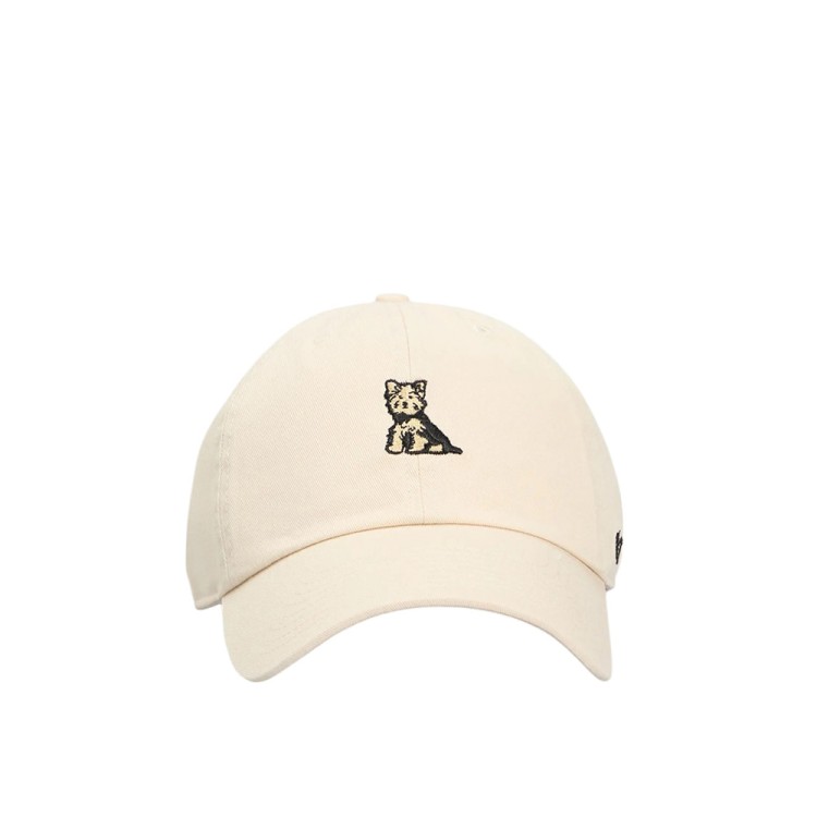 Кепка унисекс 47 Brand DOG BASE RUNNER ICON бежевая BSRIC1411GWS-NTJ