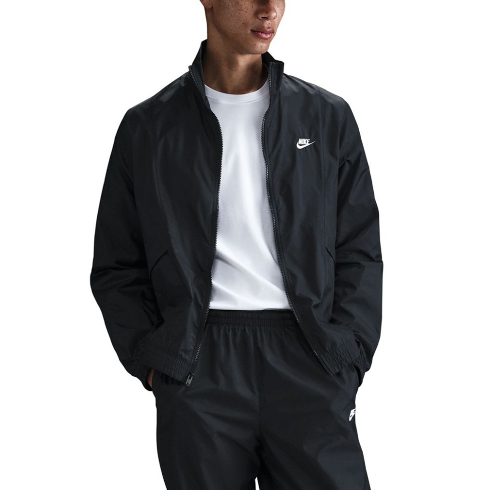 Костюм чоловічий Nike M NK CLUB WVN TRK SUIT чорний HJ1985-011 изображение 1