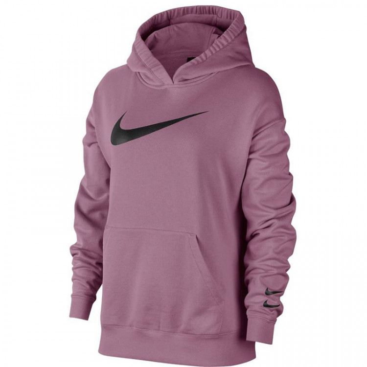 Толстовка жіноча Nike Sportswear Swoosh рожева CJ3761-515  изображение 1