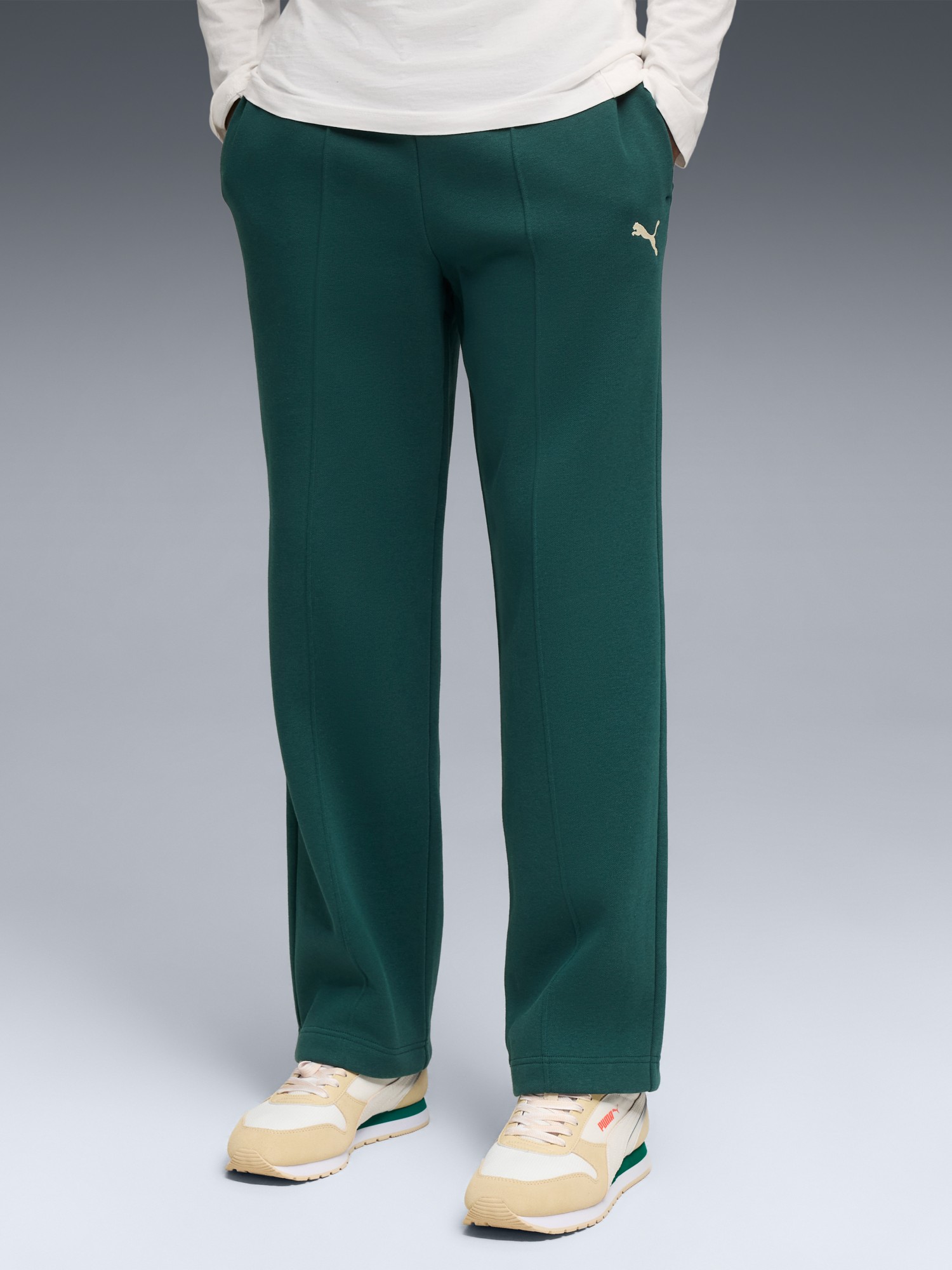 Штани чоловічі Puma CLASS Sweatpants зелені 68821575 изображение 2