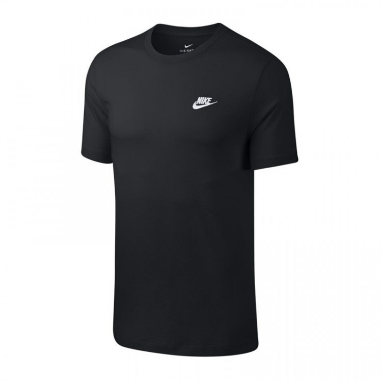 Футболка мужская Nike Sportswear Club черная AR4997-013 изображение 1