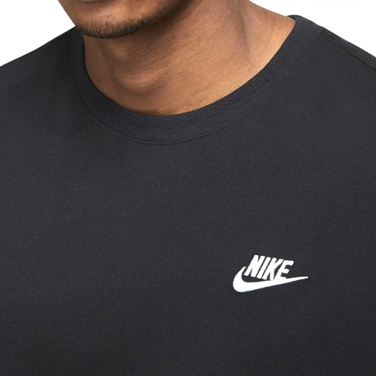 Футболка мужская Nike Sportswear Club черная AR4997-013 изображение 4