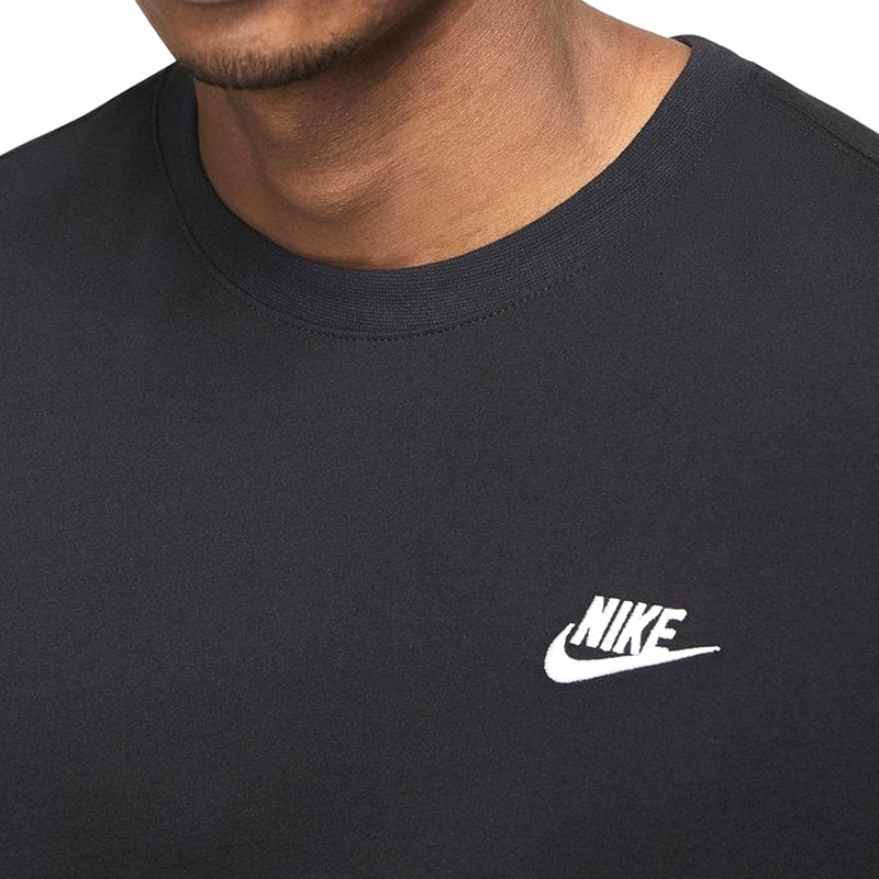 Футболка мужская Nike Sportswear Club черная AR4997-013 изображение 4