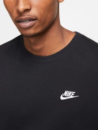 Футболка мужская Nike Sportswear Club черная AR4997-013 изображение 5