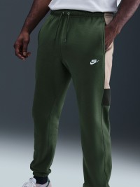 Костюм чоловічий Nike M NK CLUB FLEECE HDED TRACK GX зелений HV1165-323 изображение 6