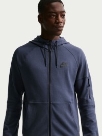 Толстовка чоловіча Nike M NSW TE FZ FLC HOODIE синя DD5284-437 изображение 4