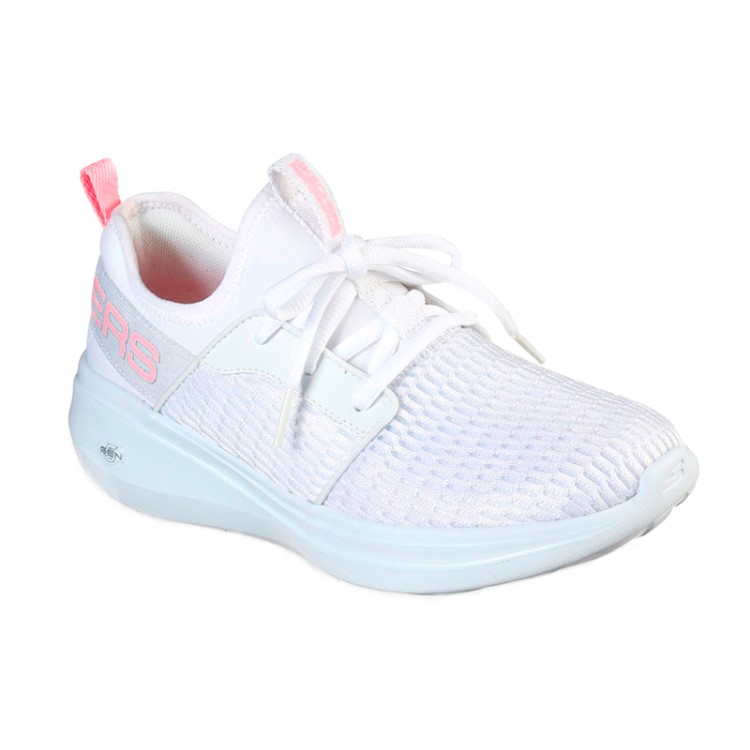 Кроссовки женские Skechers Go Run Fast белые 128012-WTPK изображение 1
