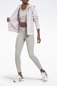 Толстовка женская Reebok Ri French Terry Ful фиолетовая HB2323 изображение 3
