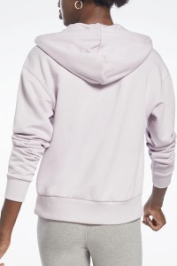Толстовка женская Reebok Ri French Terry Ful фиолетовая HB2323 изображение 4