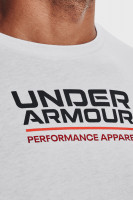 Футболка чоловіча Under Armour Ua Multicolor Box Logo Ss сіра 1370529-014 изображение 4