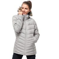 Пуховик женский Jack Wolfskin серый 1202901-4650 изображение 4