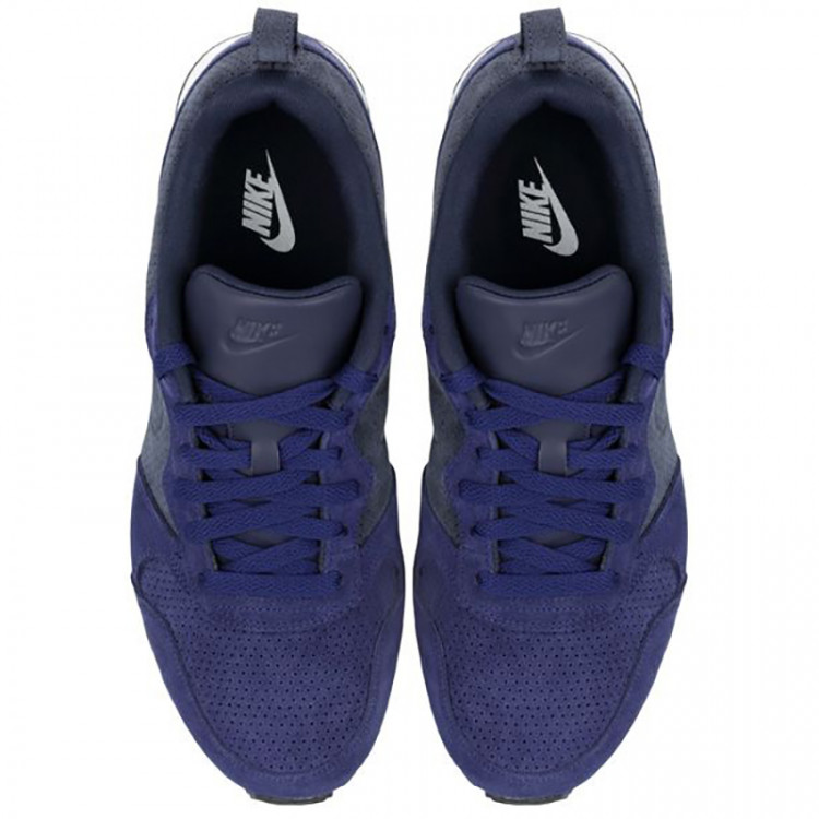 Кроссовки мужские Nike Runner 2 Leather Premium синие 819834-400 изображение 3