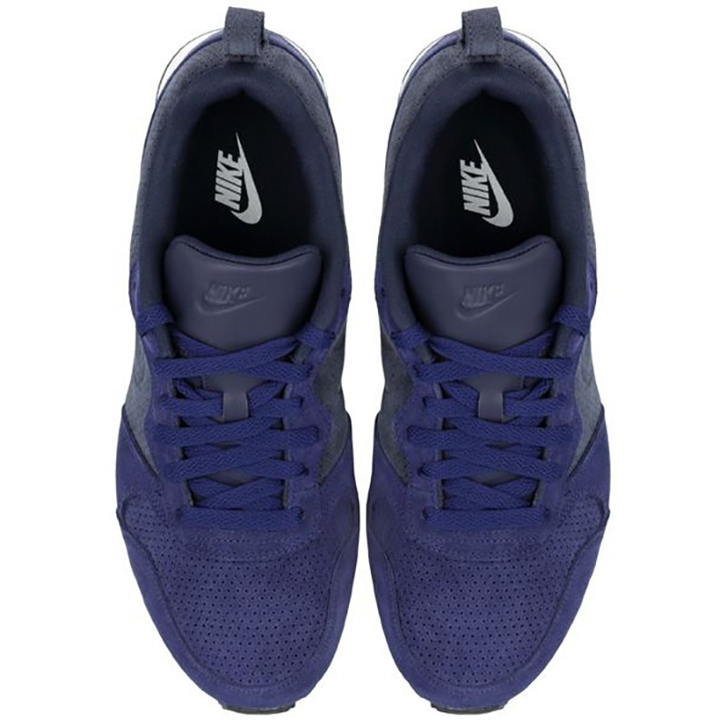 Кроссовки мужские Nike Runner 2 Leather Premium синие 819834-400 — фото 3