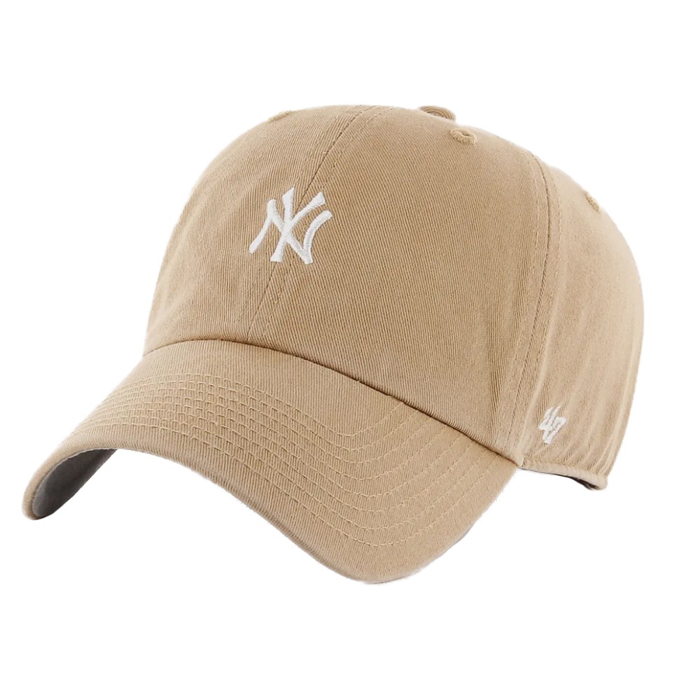 Бейсболка 47 Brand Ny Yankees Base Runner бежева B-BSRNR17GWS-KH — фото 1