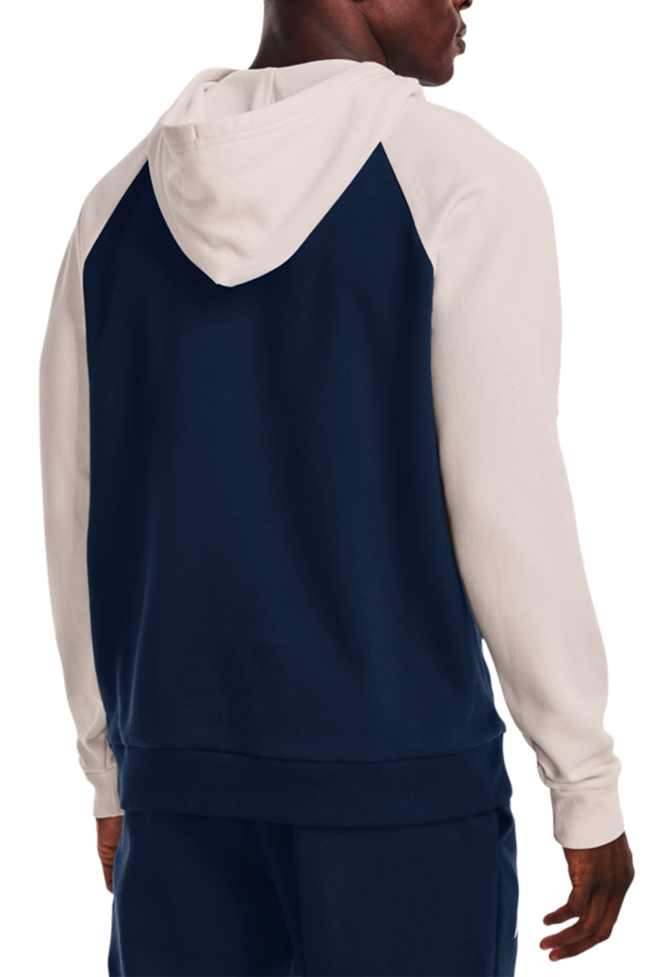 Чоловіча толстовка Under Armour UA Rival WM Colorblock HD синя 1373363-408 изображение 4