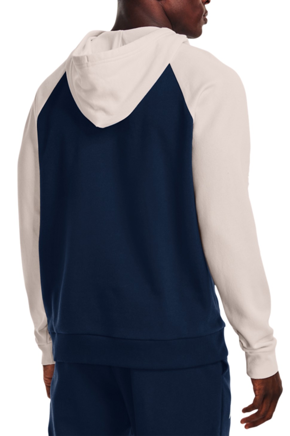 Чоловіча толстовка Under Armour UA Rival WM Colorblock HD синя 1373363-408 — фото 4