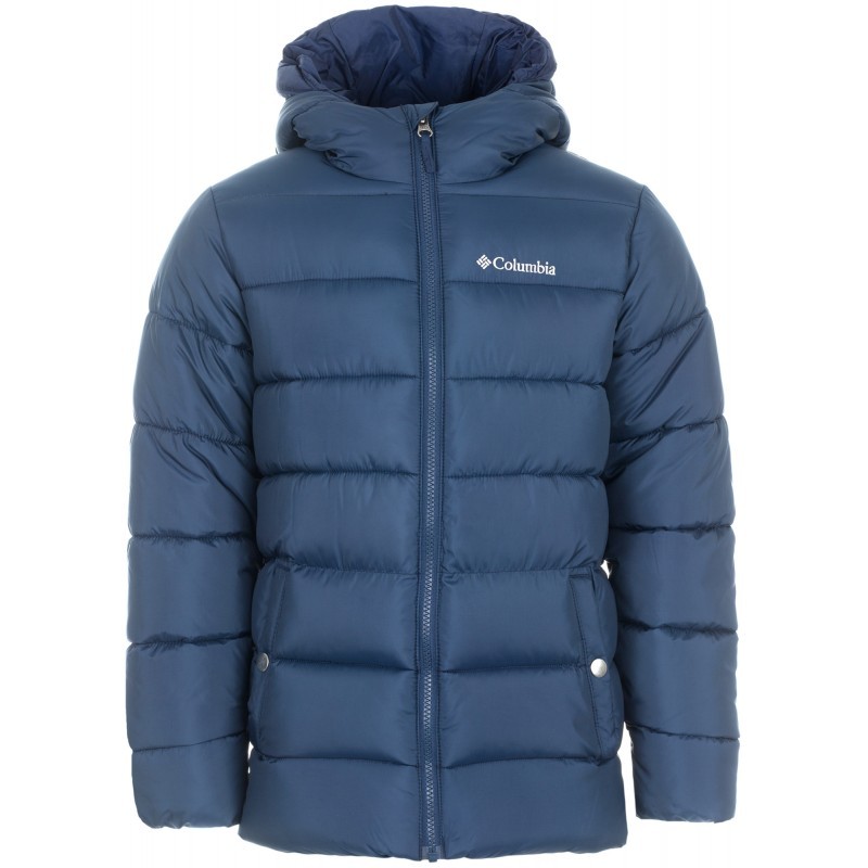 Куртка утепленная детская Columbia The Big Puff Boy's Padded Jacket синяя 1743291-464 изображение 1