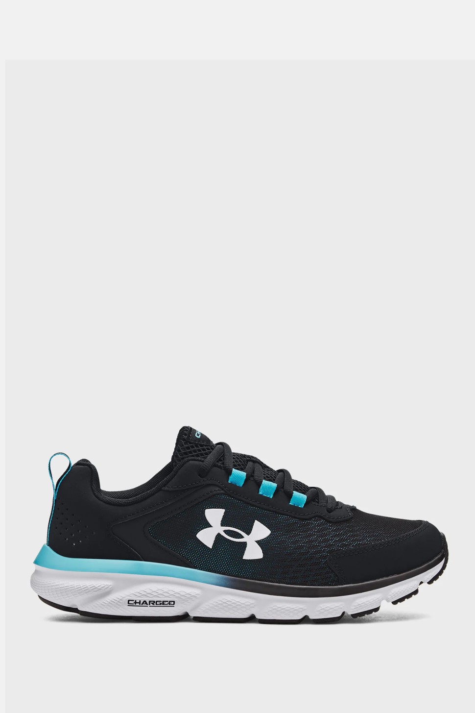 Кросівки чоловічі Under Armour UA Charged Assert 9 чорні 3024590-009 — фото 2