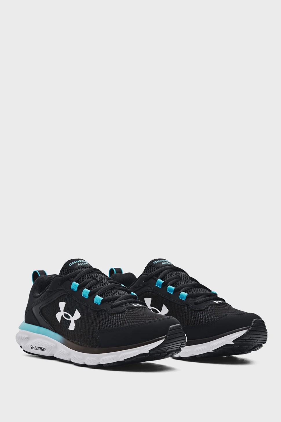 Кросівки чоловічі Under Armour UA Charged Assert 9 чорні 3024590-009 — фото 3