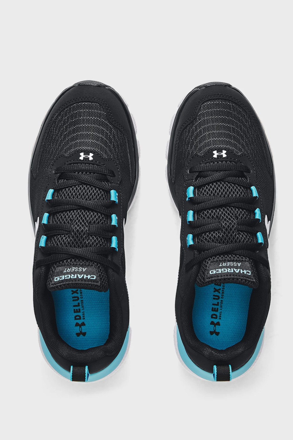 Кросівки чоловічі Under Armour UA Charged Assert 9 чорні 3024590-009 — фото 4