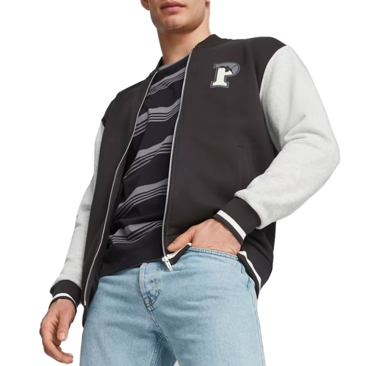 Толстовка мужская Puma SQUAD Track Jacket FL черная 67601801 изображение 1