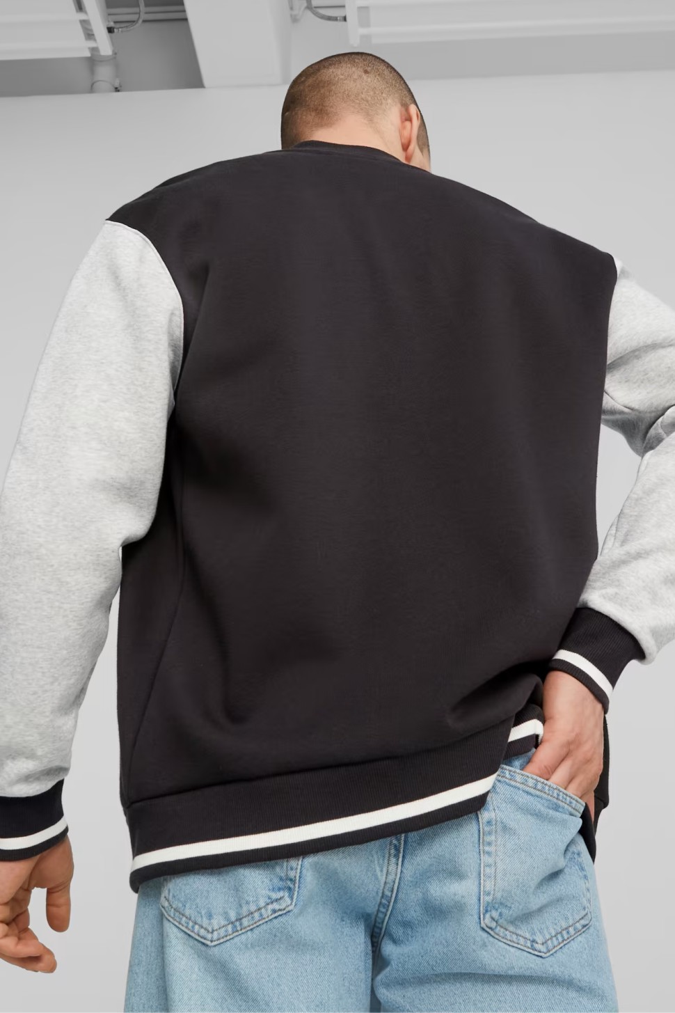 Толстовка чоловіча Puma SQUAD Track Jacket FL чорна 67601801 — фото 6