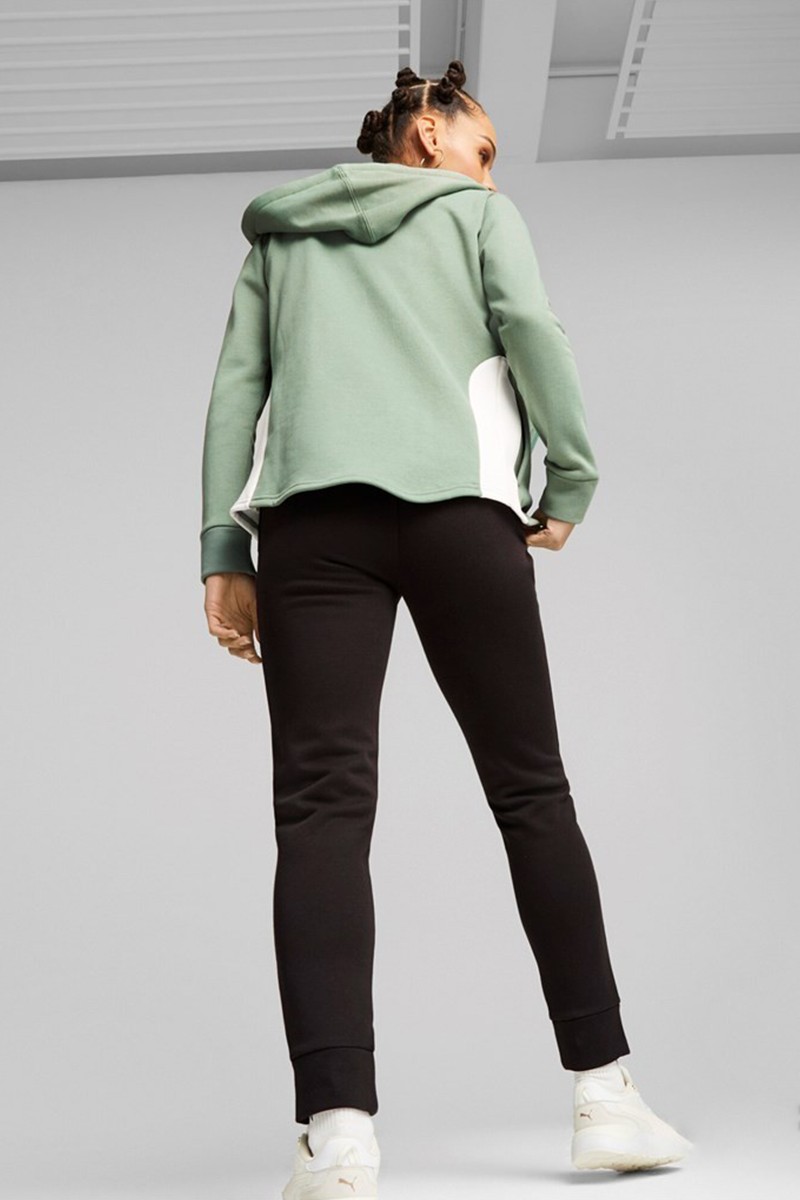 Костюм жіночий Puma Classic Hooded Tracksuit FL cl чорний 62263744 — фото 5