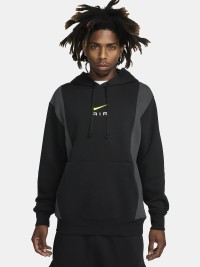 Толстовка мужская Nike M NSW SW AIR PO HOODY FLC BB черная FV0167-010 изображение 2
