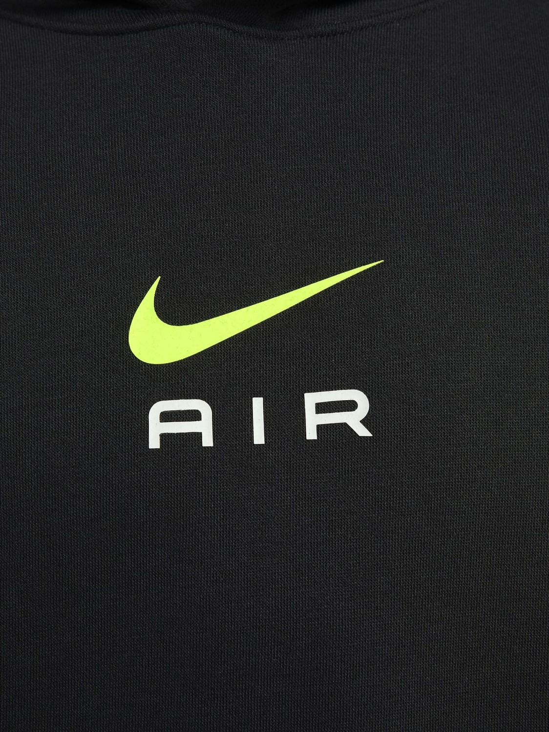 Толстовка мужская Nike M NSW SW AIR PO HOODY FLC BB черная FV0167-010 изображение 5