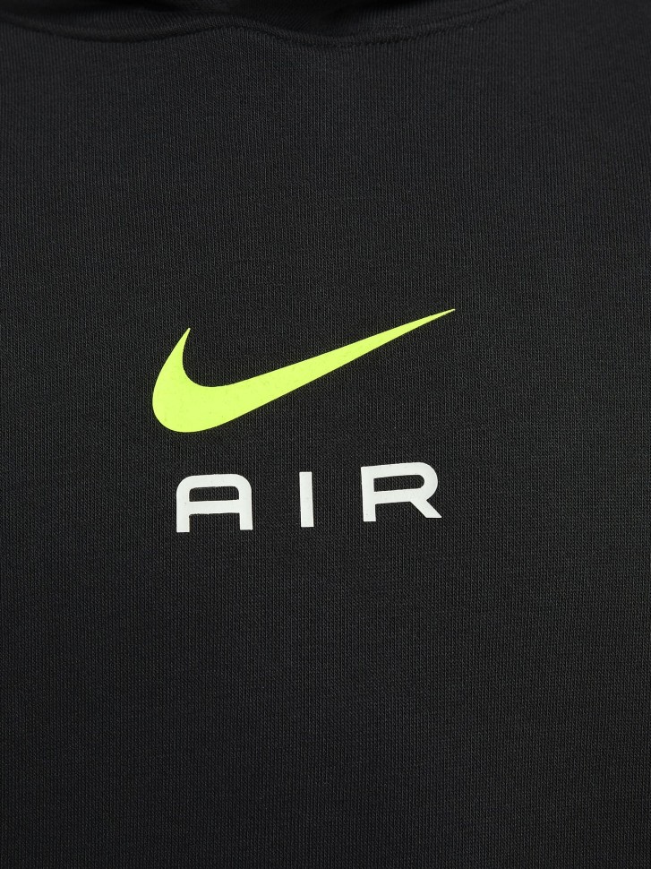 Толстовка мужская Nike M NSW SW AIR PO HOODY FLC BB черная FV0167-010 изображение 5