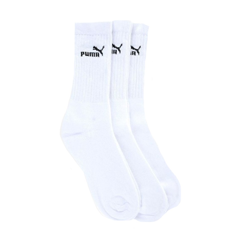 Шкарпетки   Puma ELEMENTS CREW SOCK 3P білі 88329602 — фото 1