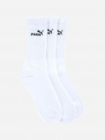 Шкарпетки   Puma ELEMENTS CREW SOCK 3P білі 88329602 изображение 2
