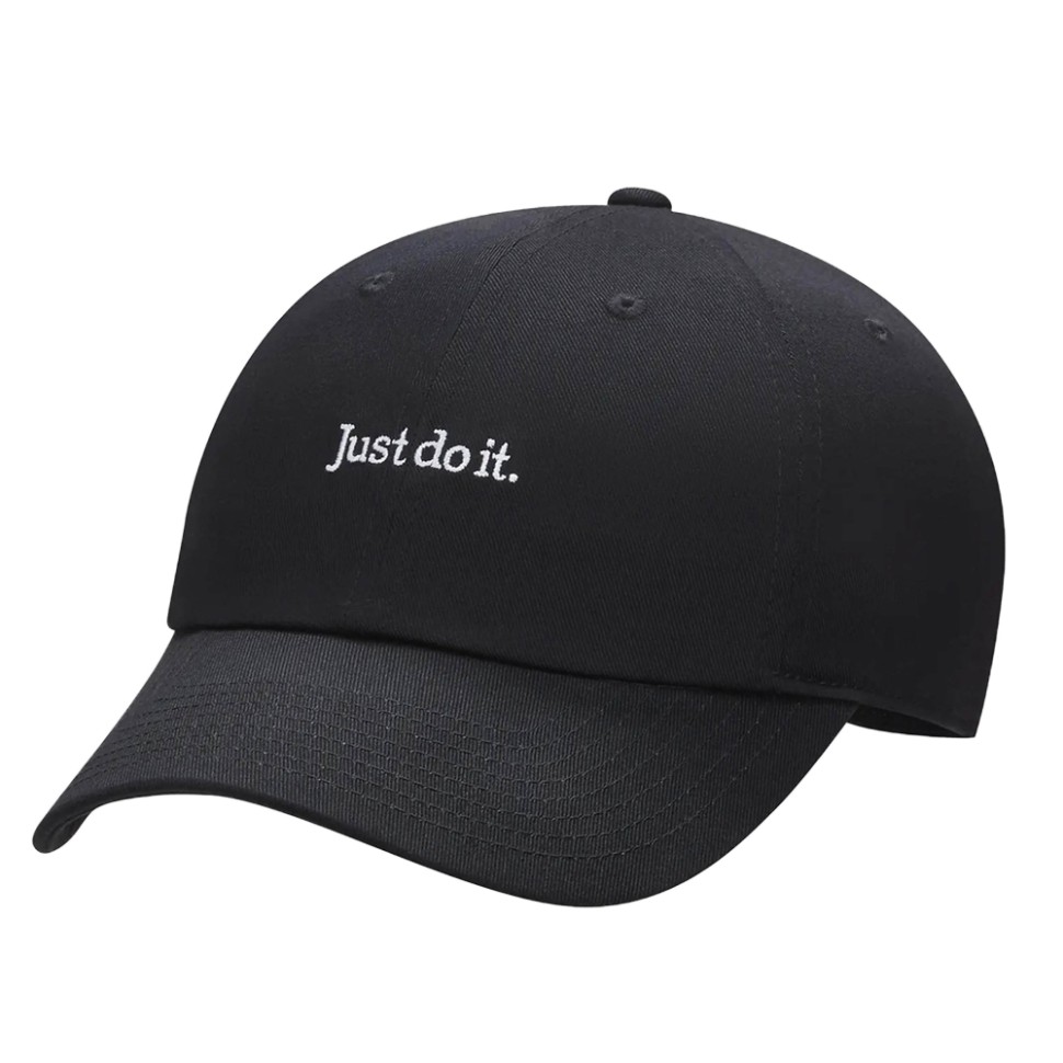 Бейсболка  Nike U NK CLUB CAP U CB JDI L черная FB5370-010 изображение 1
