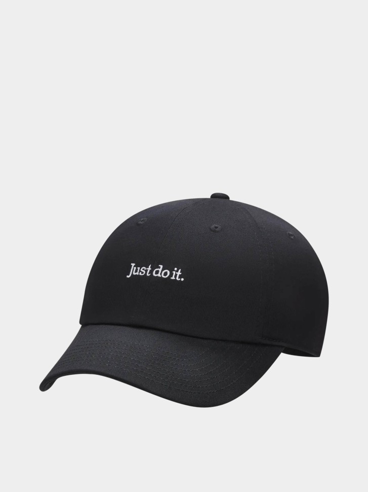 Бейсболка  Nike U NK CLUB CAP U CB JDI L черная FB5370-010 изображение 2