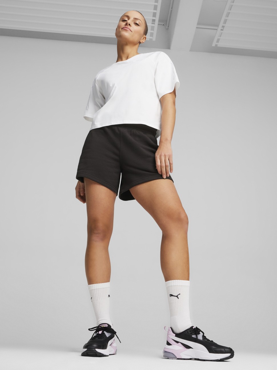 Футболка жіноча Puma MOTION Cat Tee біла 67998702 — фото 4