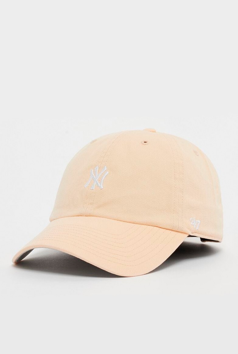 Кепка 47 Brand MLB NEW YORK YANKEES BASE RUNNER персиковая BSRNR17GWS-AF изображение 2