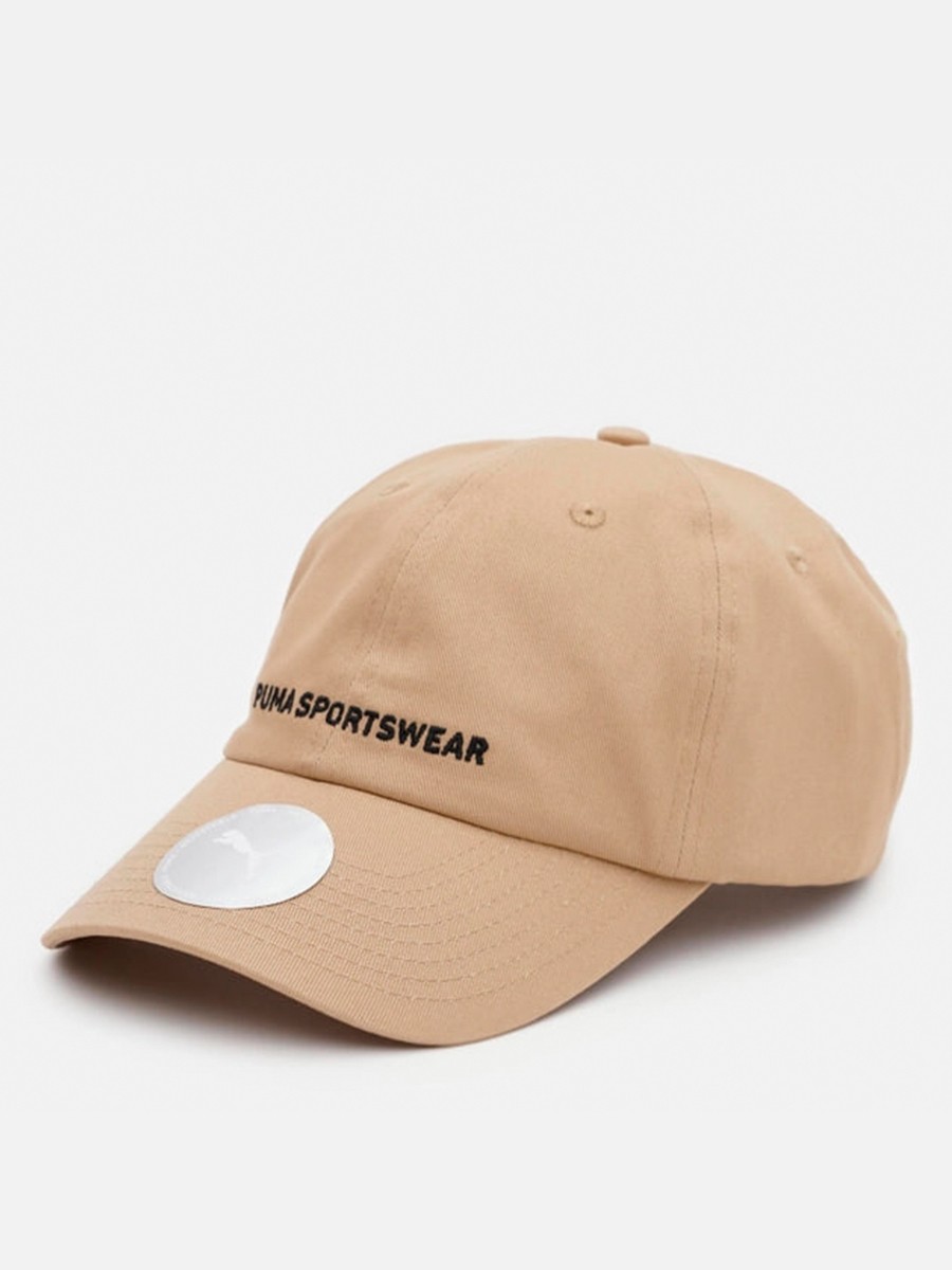 Бейсболка Puma Sportswear Cap бежевая 02403611 изображение 2
