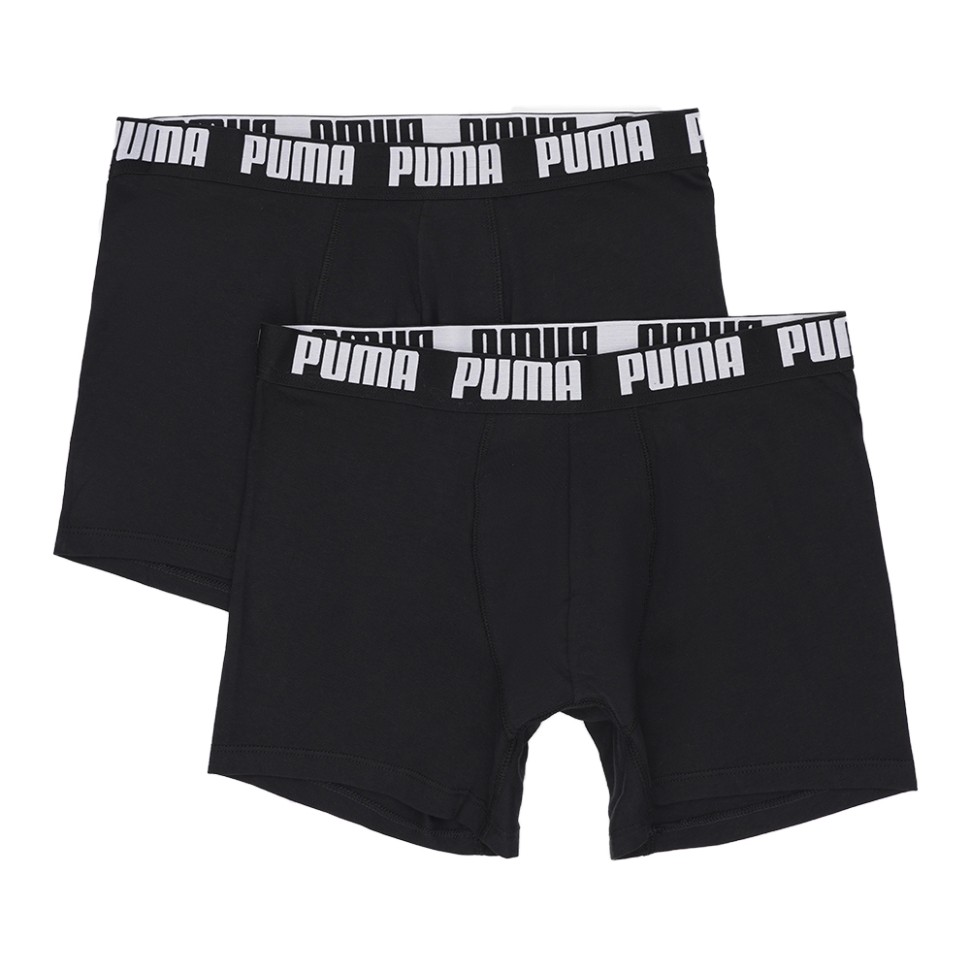 Боксери чоловічі Puma EVERYDAY BASIC BOXER 2P чорні 93832001 — фото 1