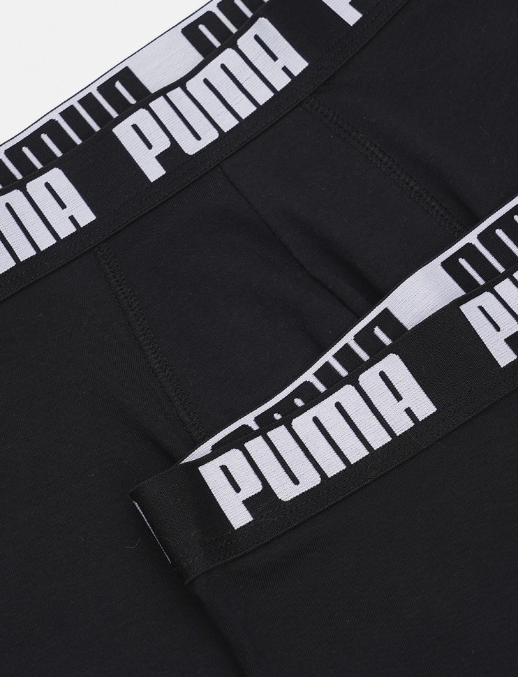Нижня білизна чоловіча Puma EVERYDAY BASIC BOXER 2P чорна 93832001 изображение 3
