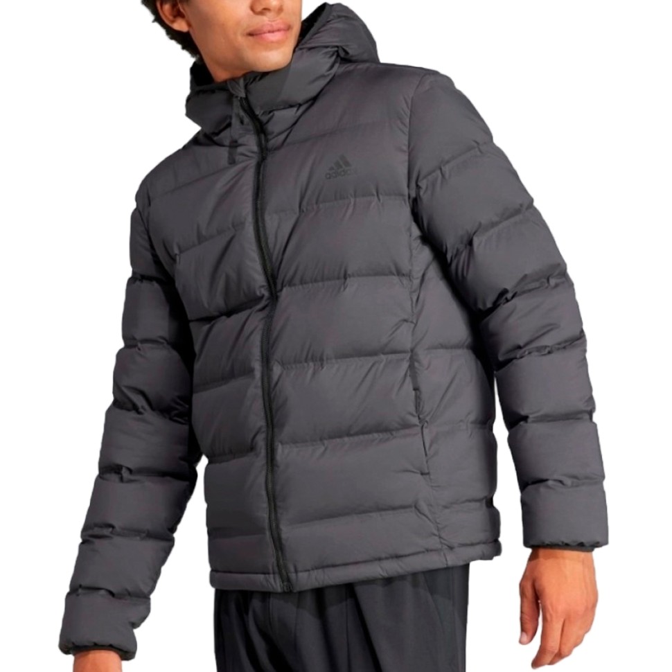 Куртка чоловіча Adidas HELIONIC S HO J графiтова IK3174 — фото 1