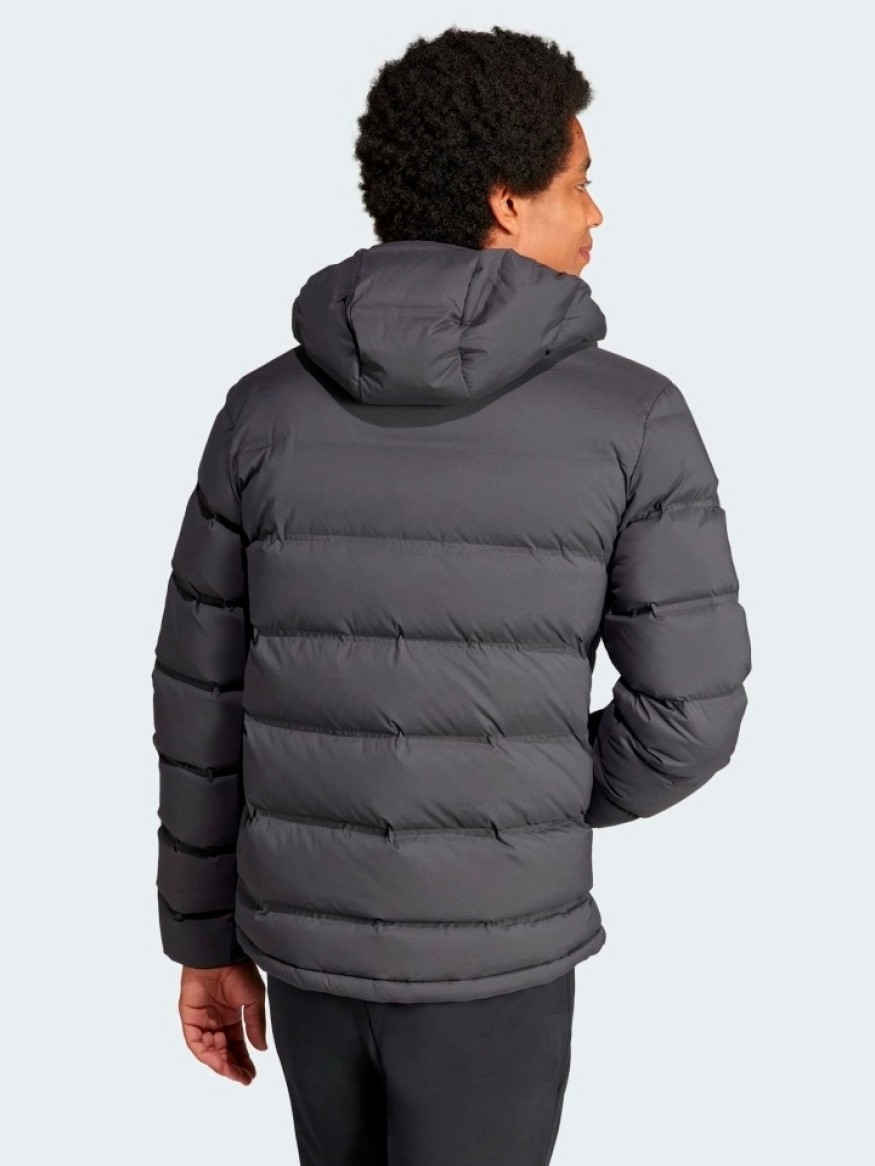 Куртка чоловіча Adidas HELIONIC S HO J графiтова IK3174 — фото 3