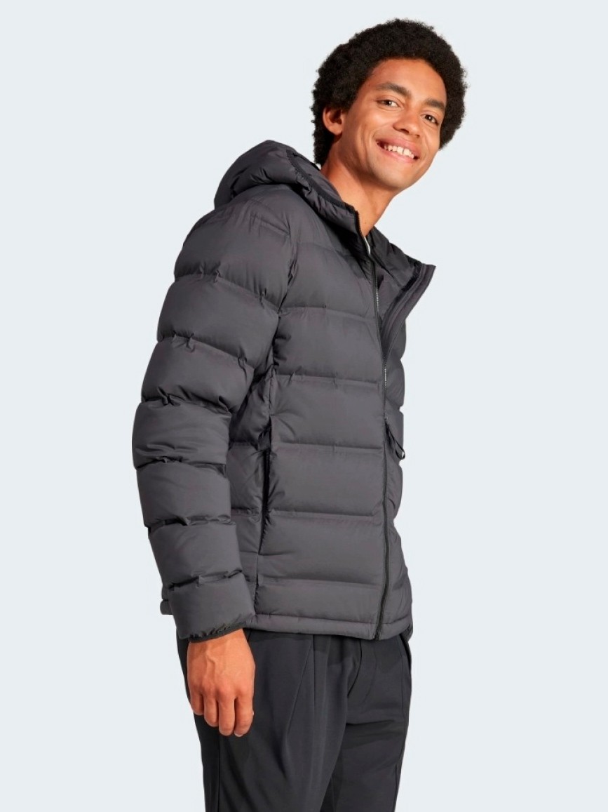 Куртка чоловіча Adidas HELIONIC S HO J графiтова IK3174 — фото 4