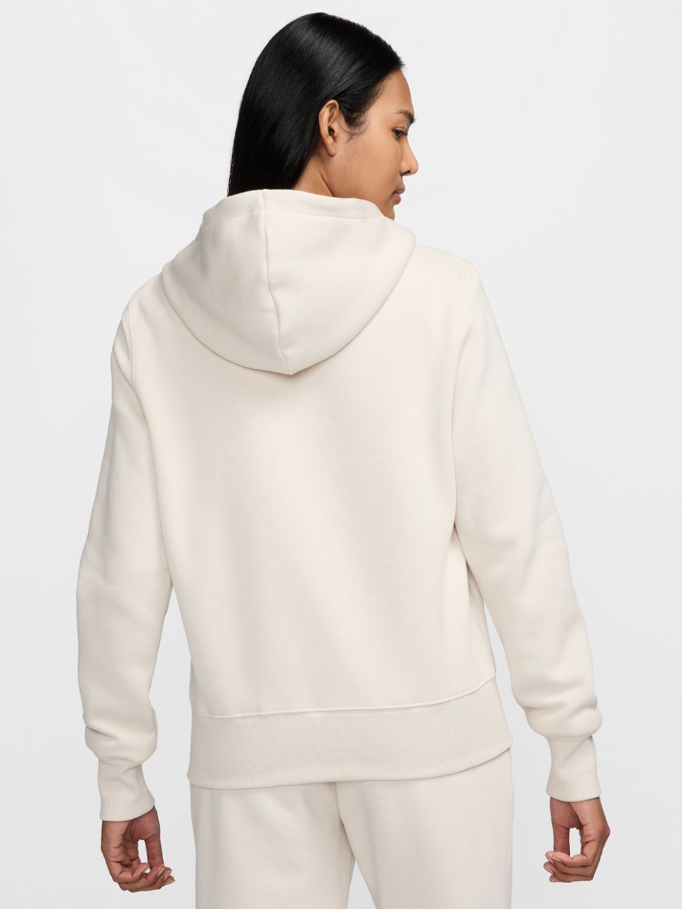 Толстовка жіноча Nike W NSW PHNX FLC STD PO LOGO HDY бежева HM9751-104 — фото 4