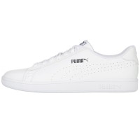 Кеды мужские Puma Smash v2 L Perf белые 36521302 изображение 4