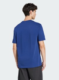 Футболка чоловіча Adidas M SL SJ T синя JF1093 изображение 3