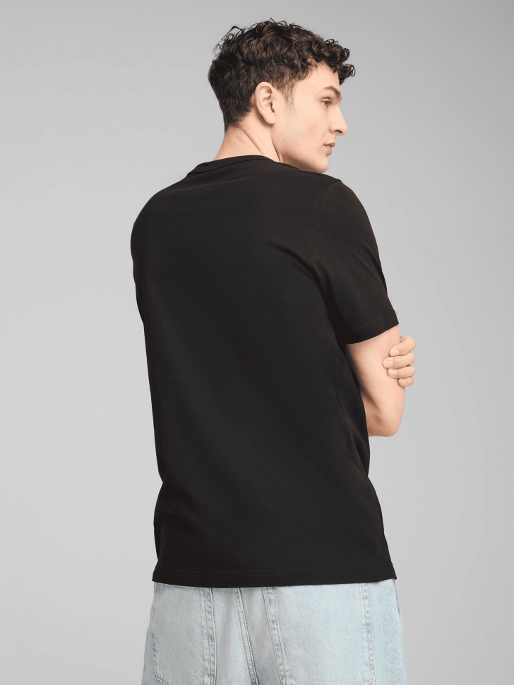 Футболка мужская Puma PUMA CLASS Graphic Tee черная 68464301 изображение 3