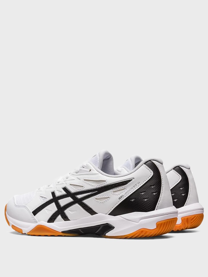 Кроссовки мужские Asics GEL-ROCKET 11 белые 1071A091-101 изображение 4