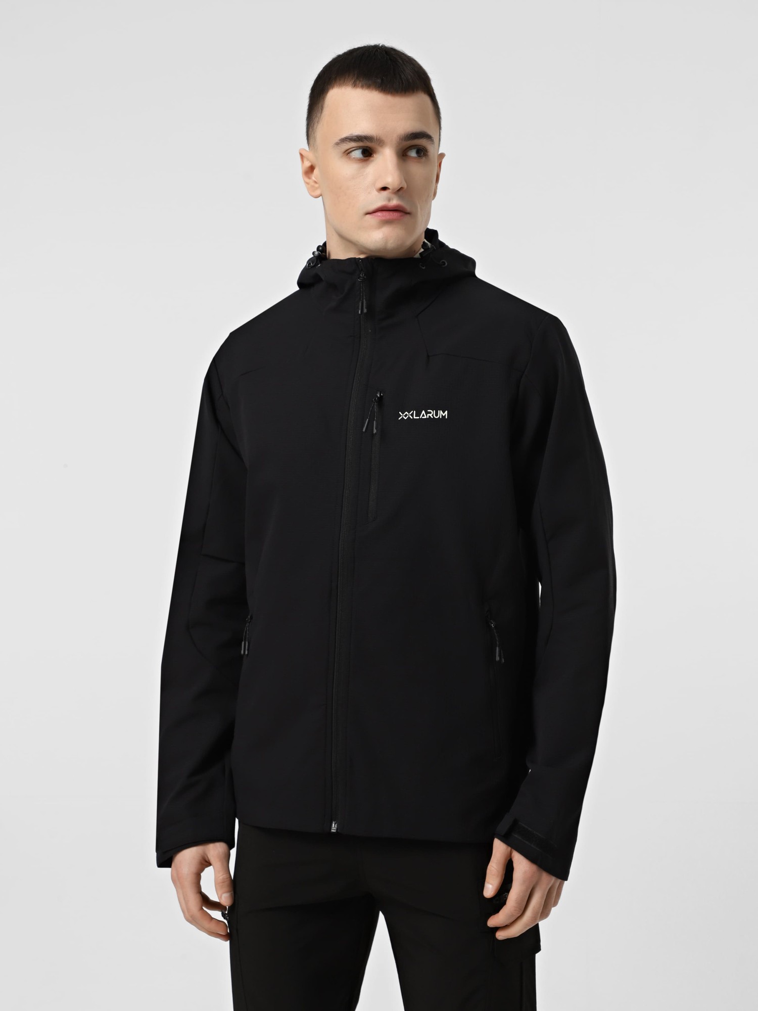 Ветровка мужская Larum Albus черная 162506-010 изображение 2