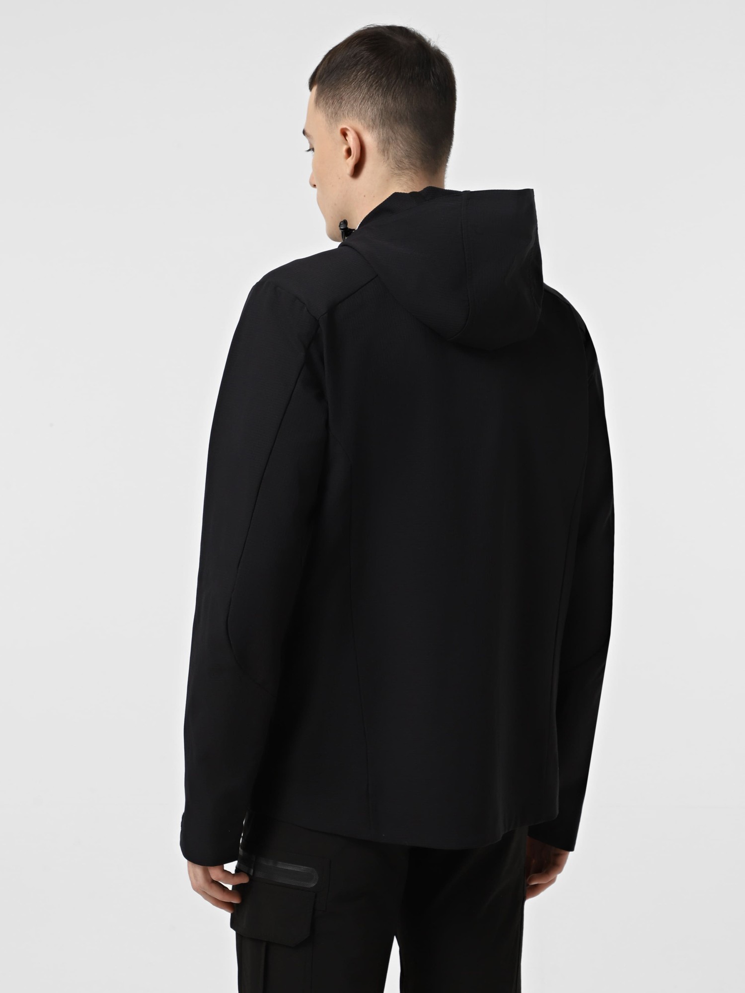 Ветровка мужская Larum Albus черная 162506-010 изображение 3