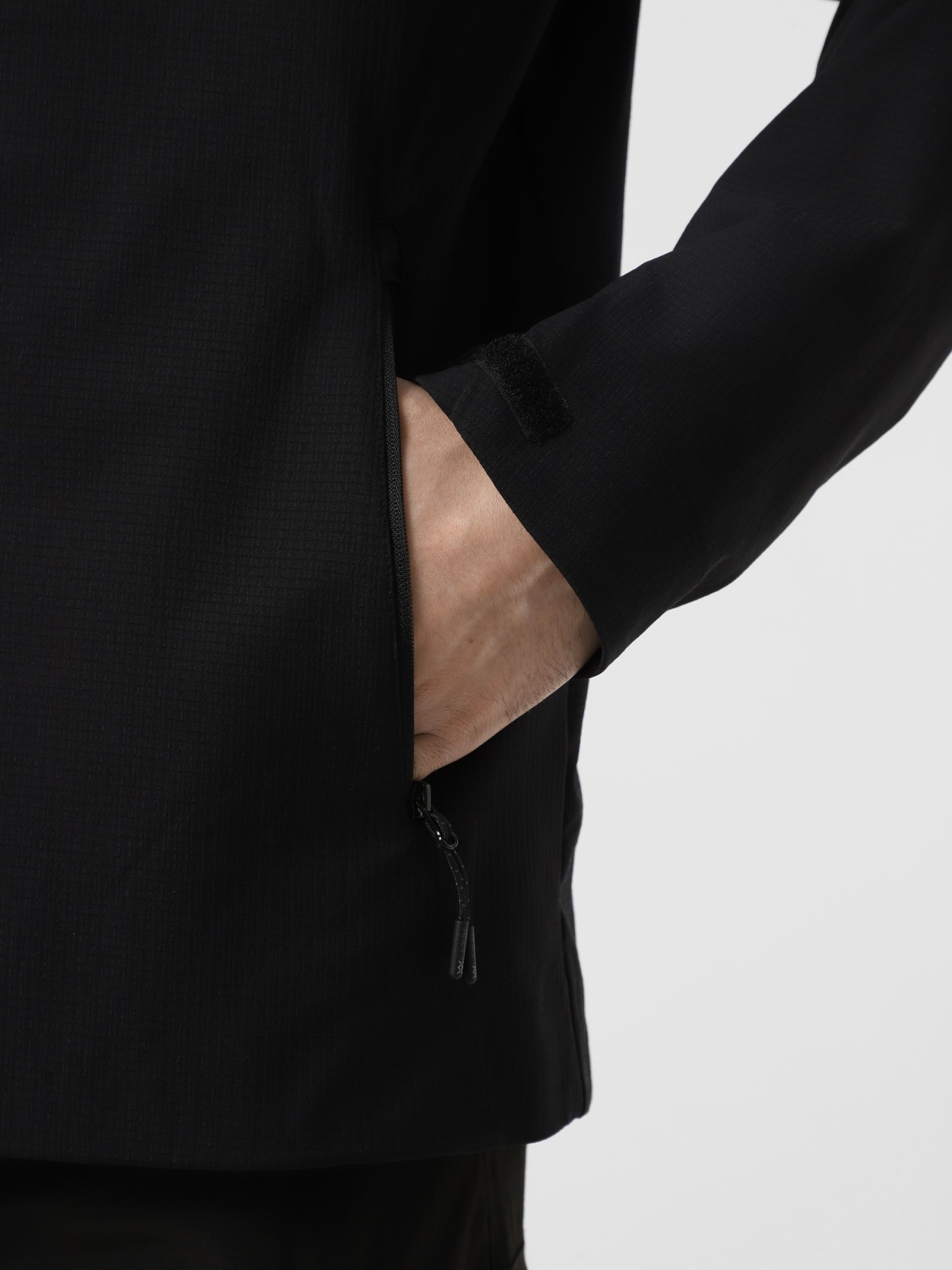 Ветровка мужская Larum Albus черная 162506-010 изображение 5